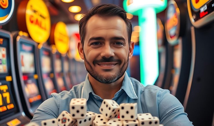 Antarmuka aplikasi g76toto menampilkan dashboard dengan pasar sportsbook dan live-dealer casino